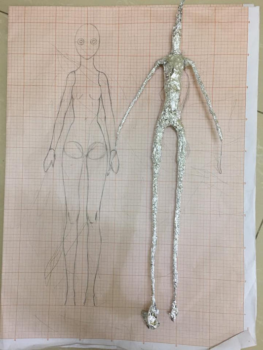 How to make an air-dried clay BJD