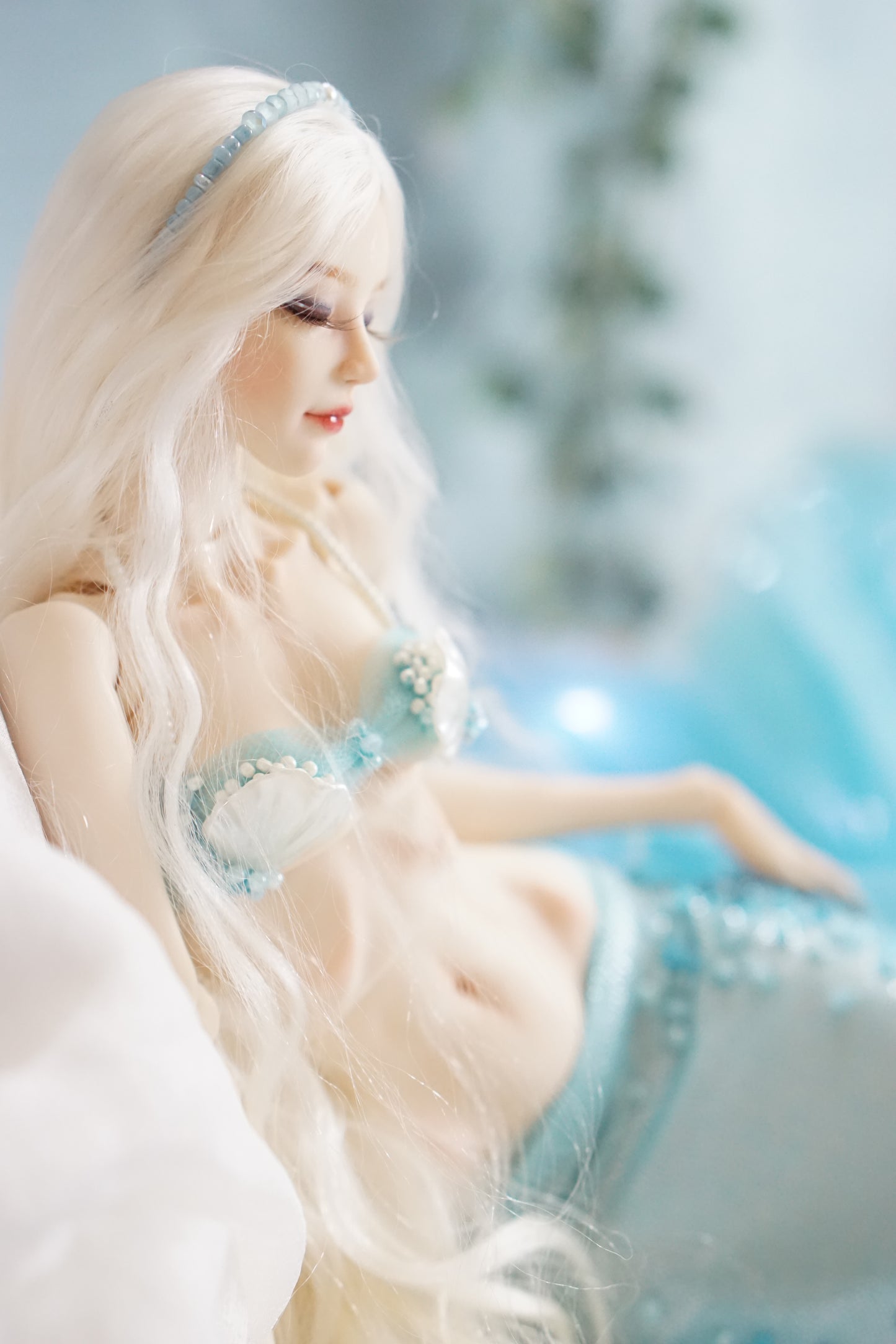 Ooak BJD - Deep Ocean Pearl Full Set