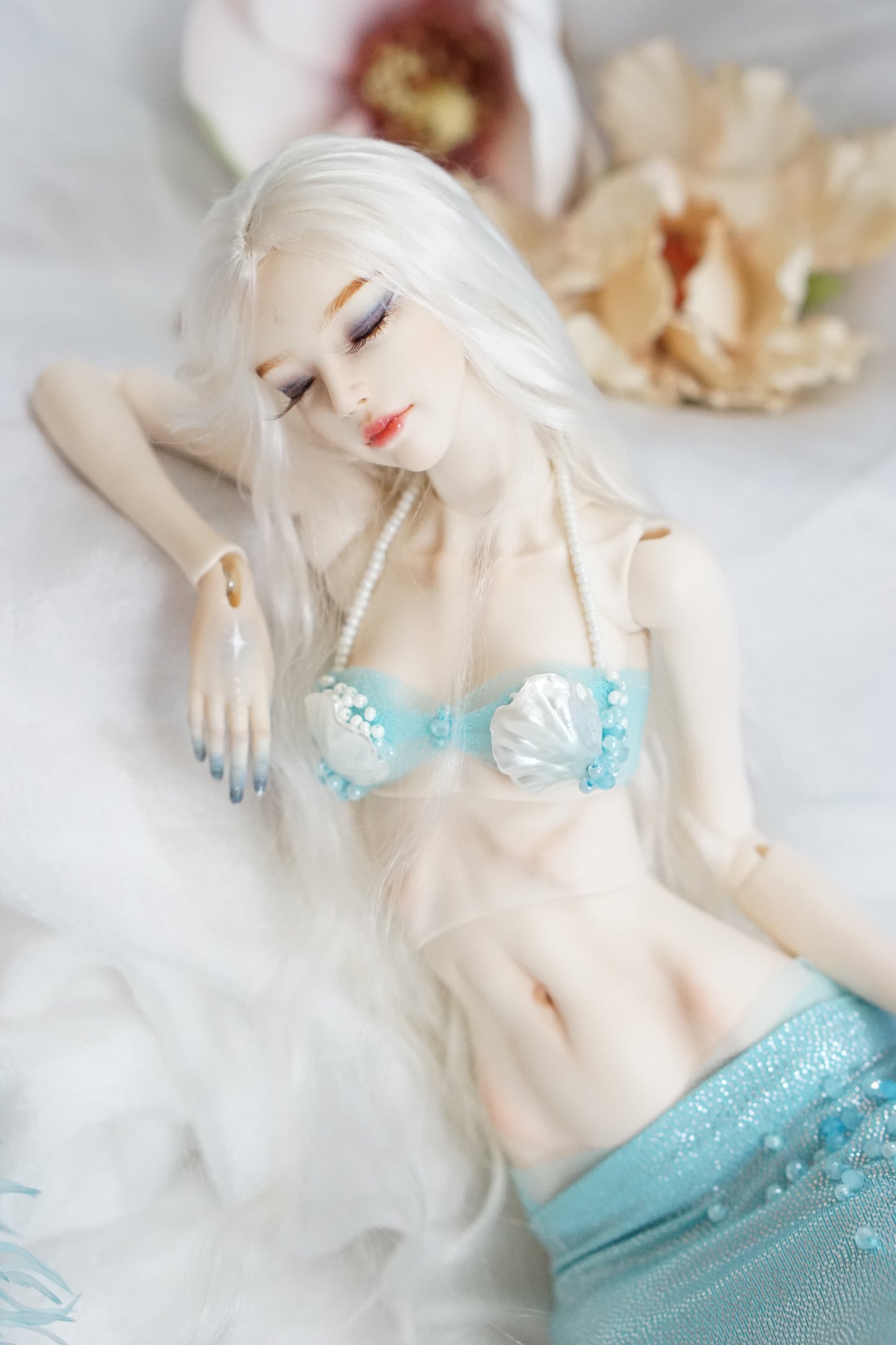 Ooak BJD - Deep Ocean Pearl Full Set