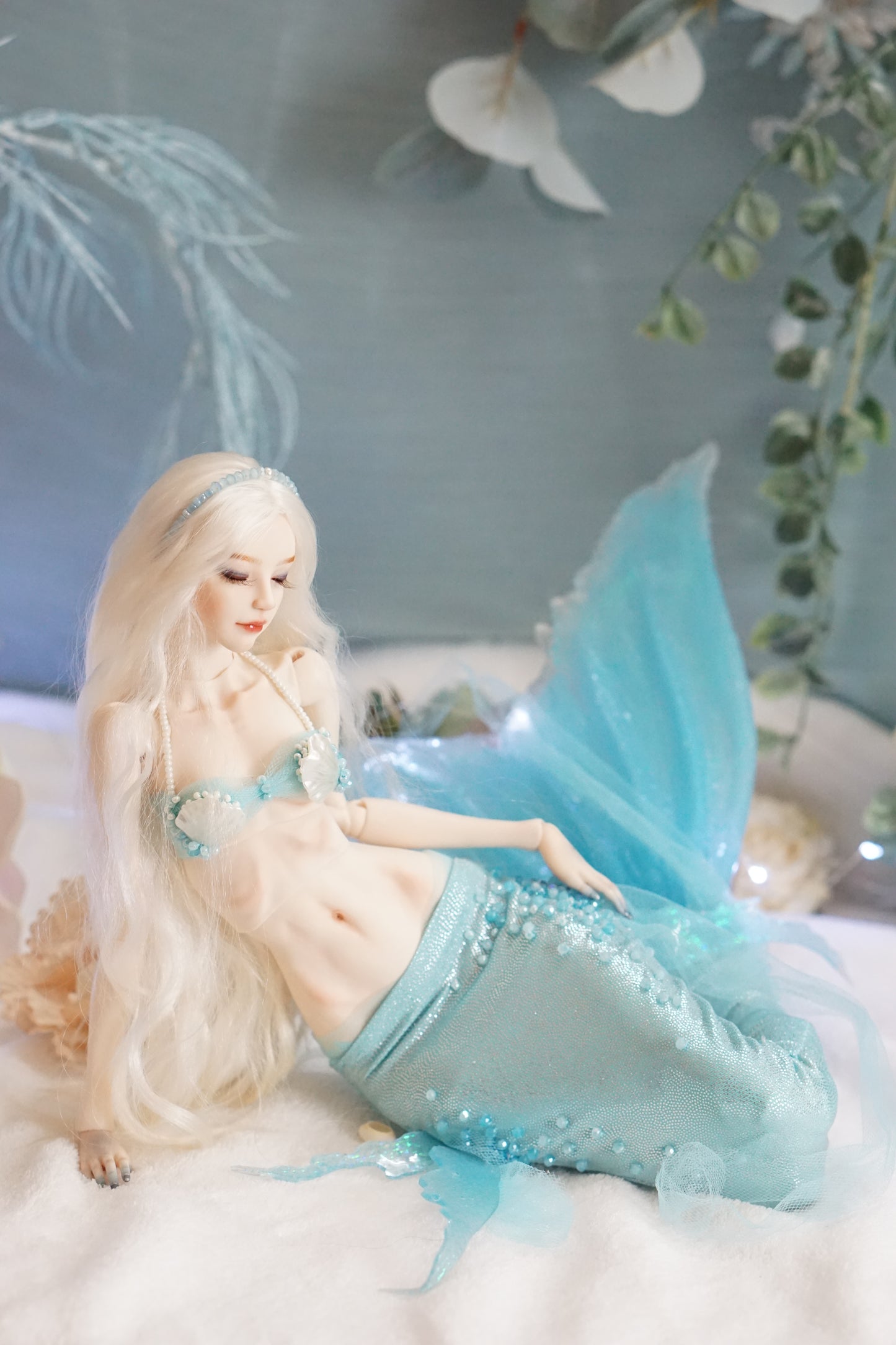 Ooak BJD - Deep Ocean Pearl Full Set