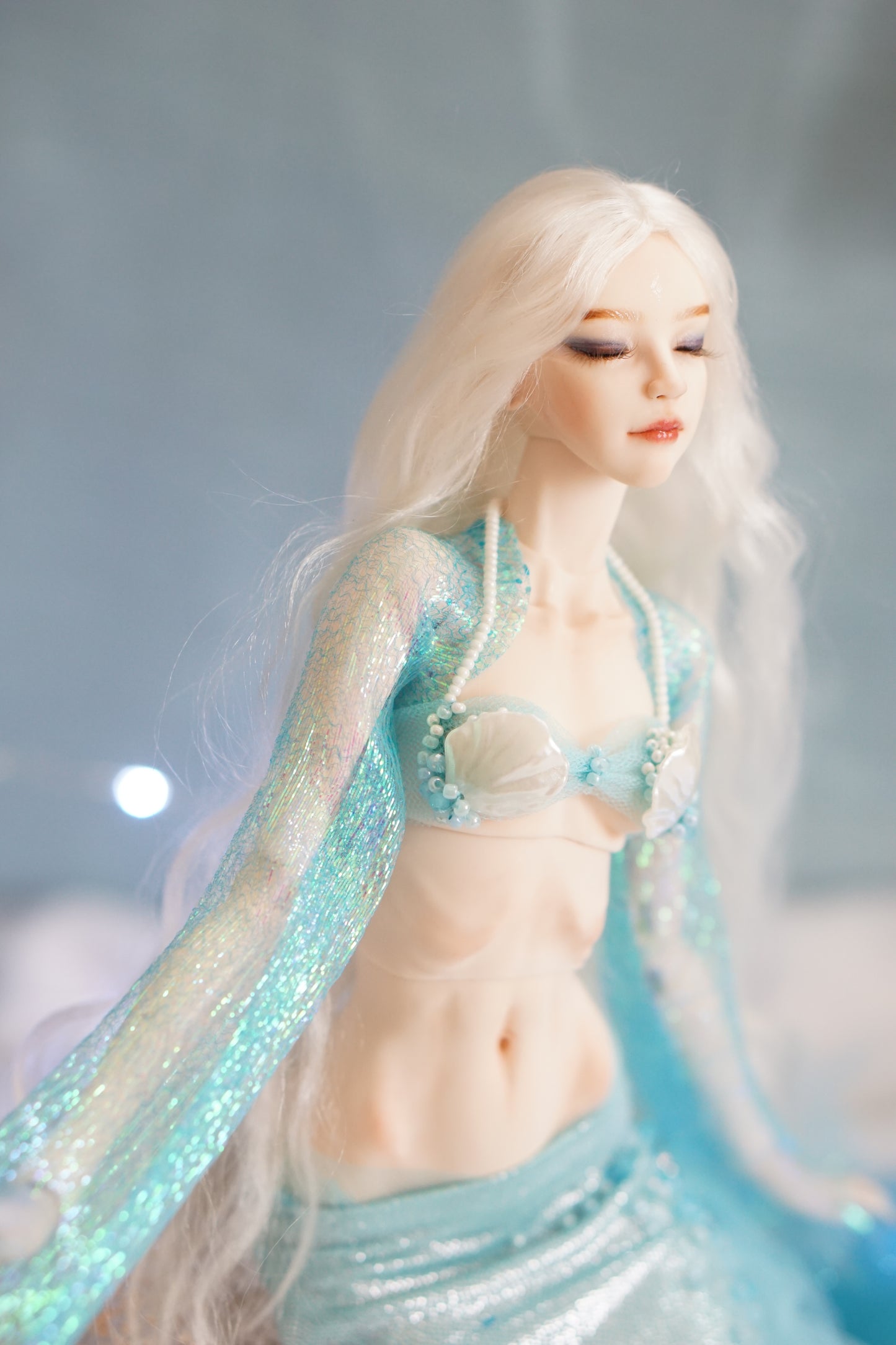Ooak BJD - Deep Ocean Pearl Full Set