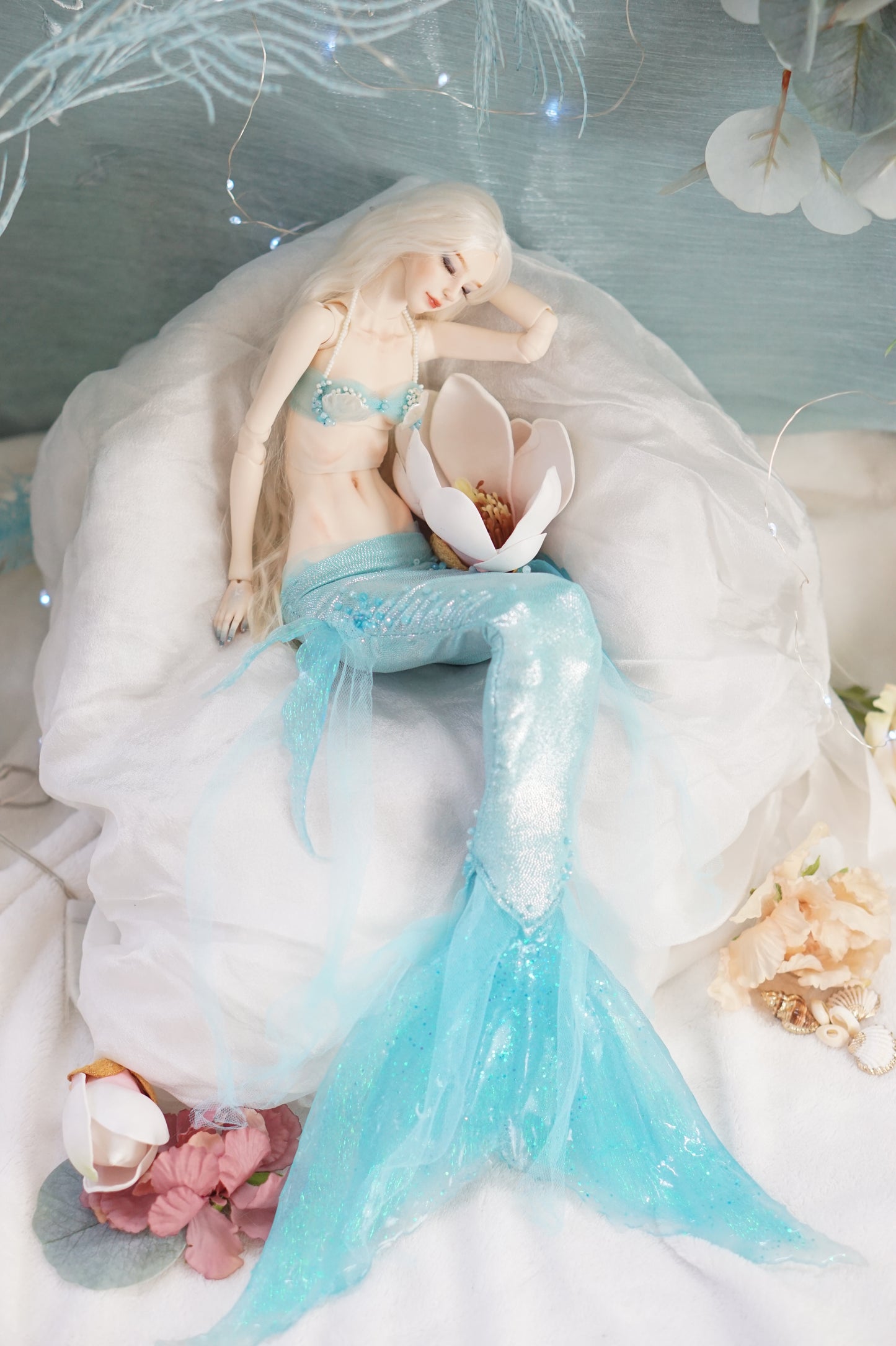 Ooak BJD - Deep Ocean Pearl Full Set