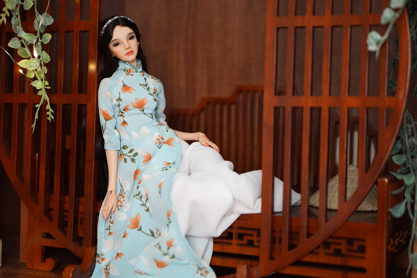 Ooak BJD - Love Ao dai Viet Nam Full Set