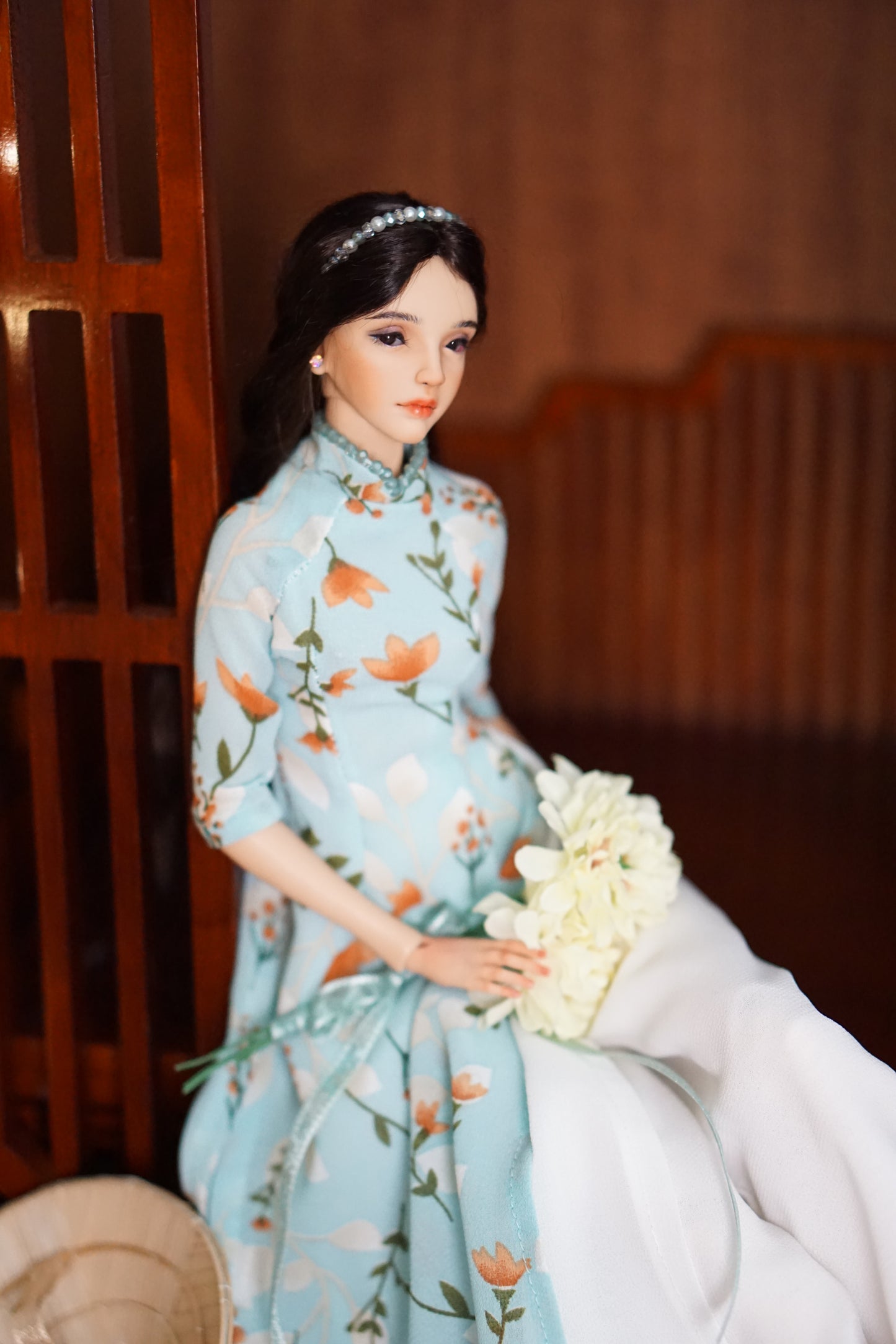 Ooak BJD - Love Ao dai Viet Nam Full Set