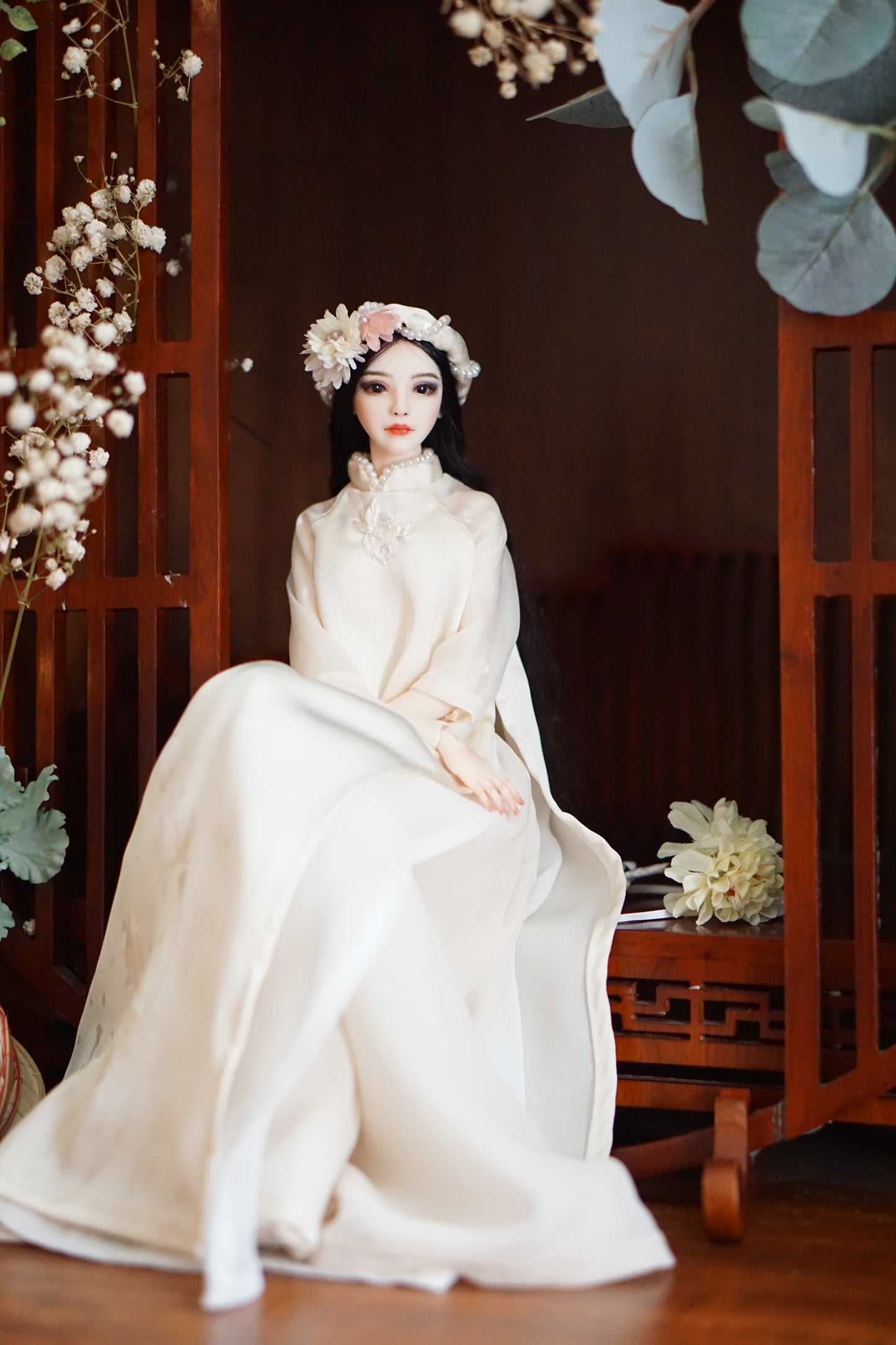 Ooak BJD - Spring Flower Full Set