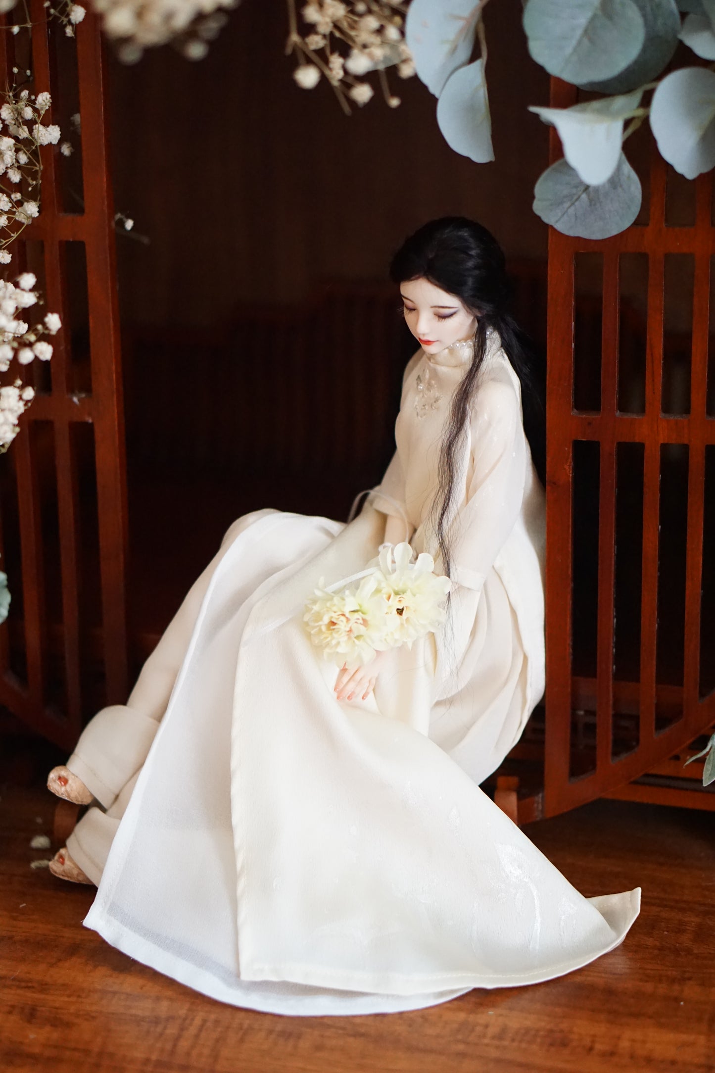 Ooak BJD - Spring Flower Full Set