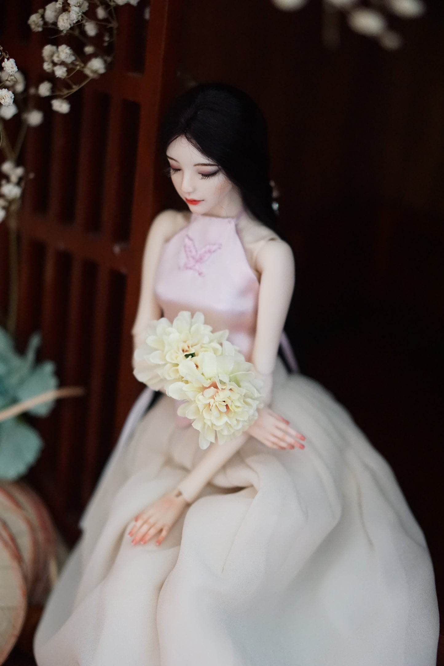 Ooak BJD - Spring Flower Full Set