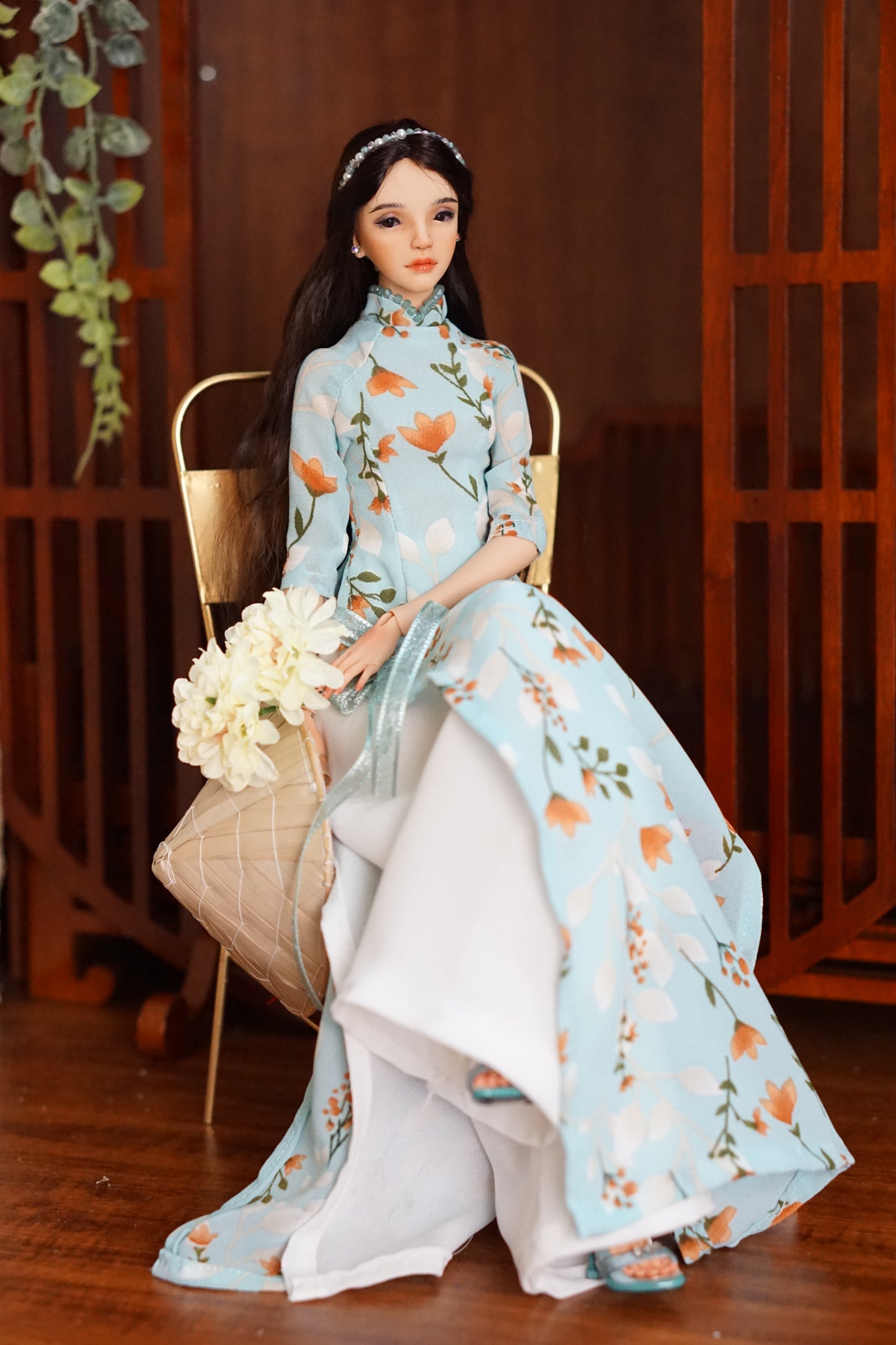 Ooak BJD - Love Ao dai Viet Nam Full Set