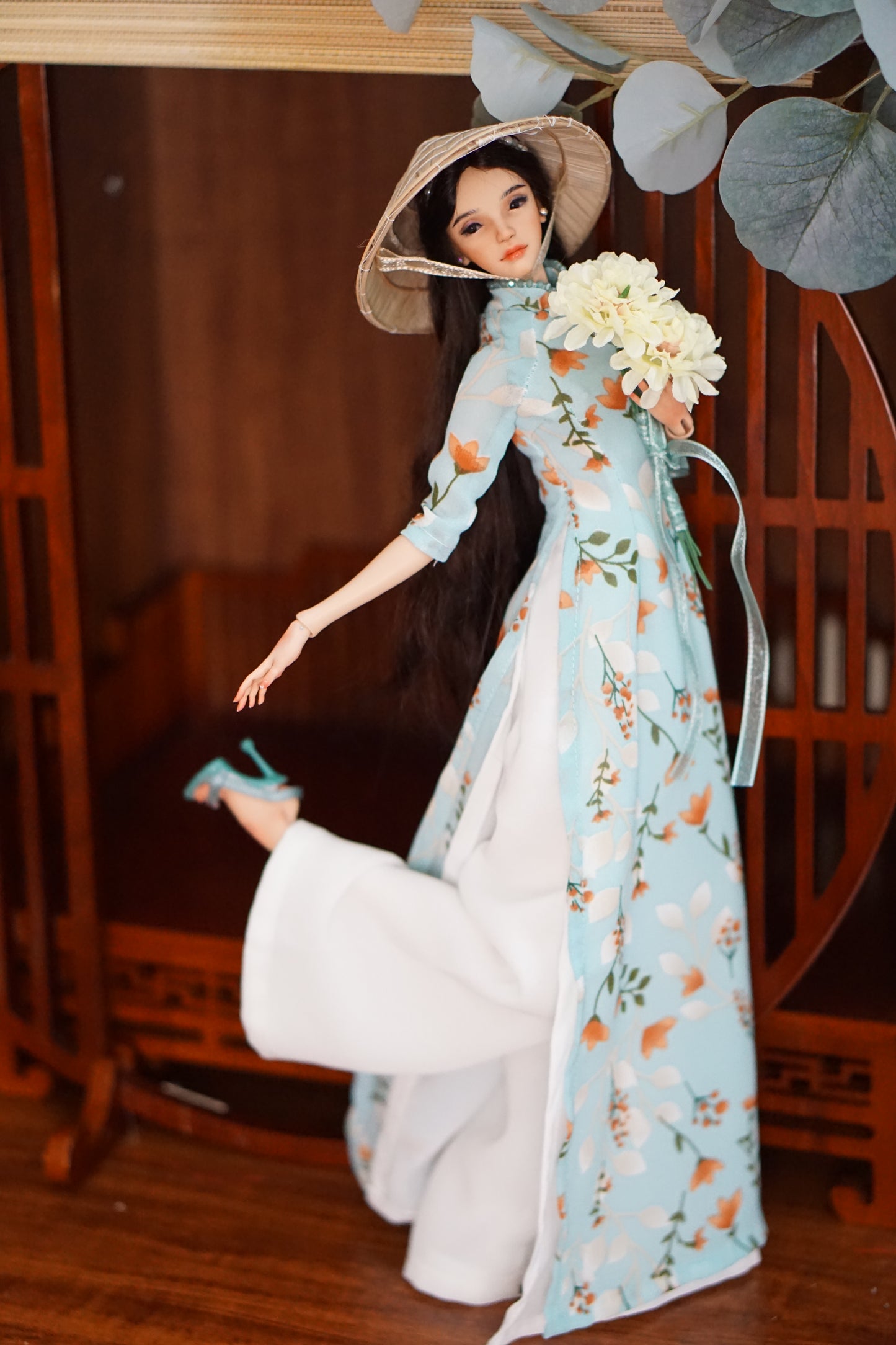 Ooak BJD - Love Ao dai Viet Nam Full Set