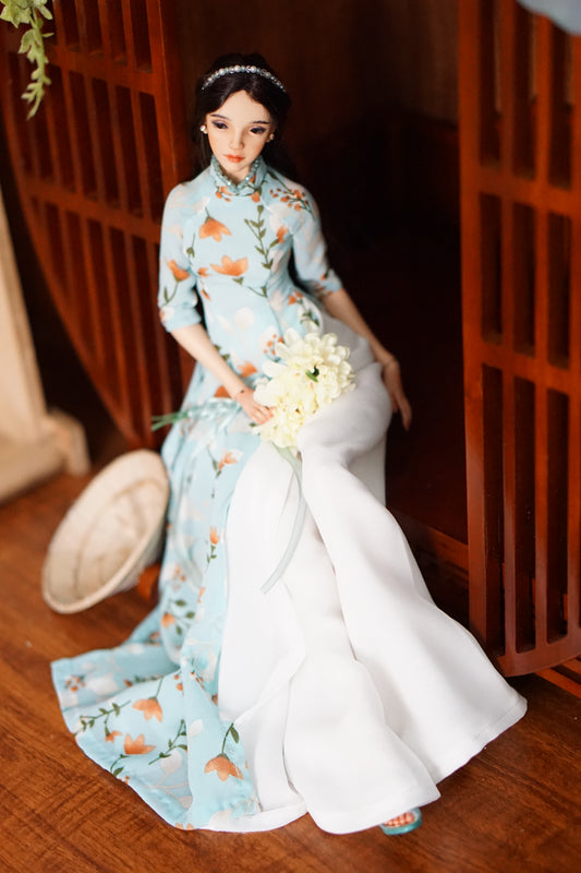 Ooak BJD - Love Ao dai Viet Nam Full Set